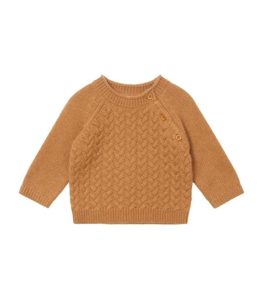 商品Caramel|Cashmere Kaler Sweater (3-24 Months),价格¥1393,第1张图片