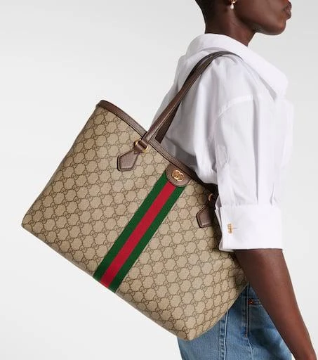 商品Gucci|Ophidia GG M号托特包,价格¥16045,第2张图片详细描述
