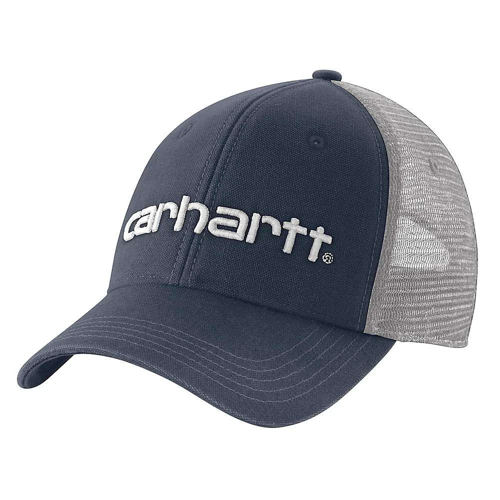 Carhartt Men's Canvas Mesh-Back Logo Graphic Cap 商品