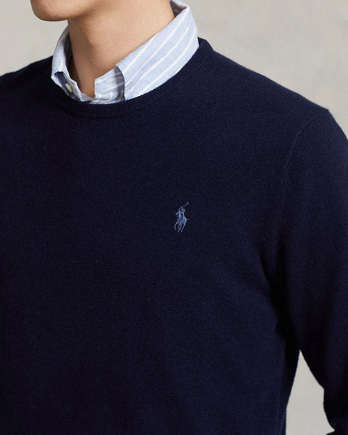 商品Ralph Lauren|Wool Regular Fit Crewneck Sweater,价格¥841,第4张图片详细描述