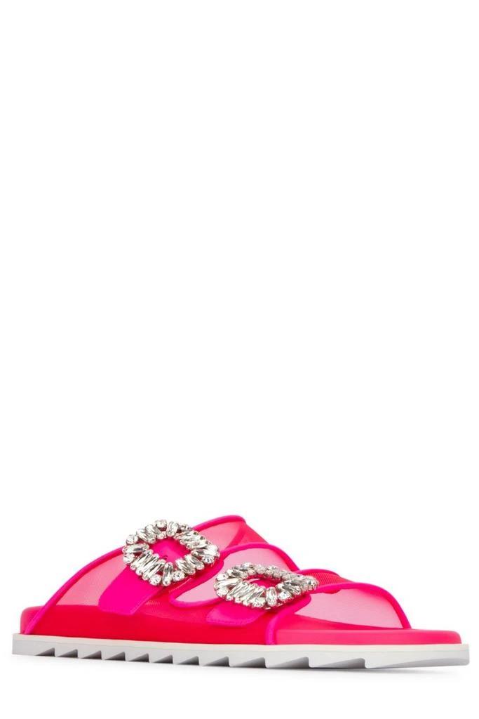 商品Roger Vivier|Roger Vivier Slidy Viv' Embellished Slip-On Mules,价格¥4564,第2张图片详细描述