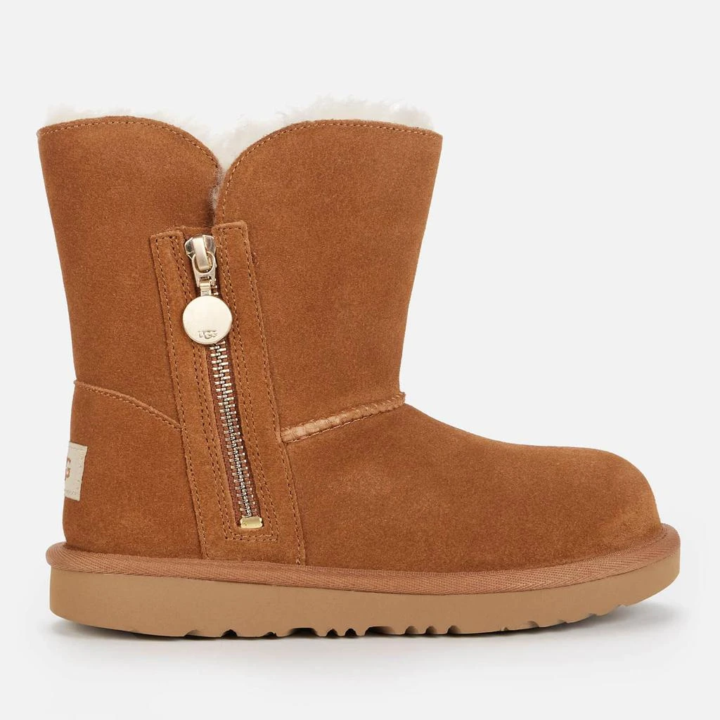 商品UGG|UGG Kids' Bailey Zip Short Boot - Chestnut,价格¥382,第1张图片