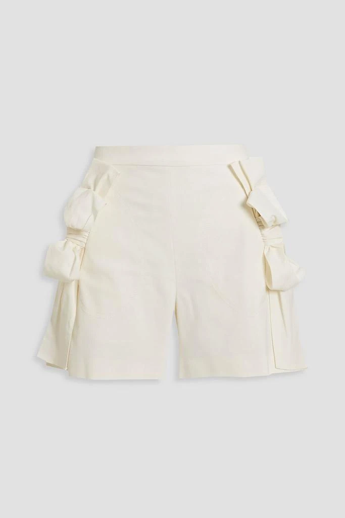 商品RED Valentino|Bow-detailed twill shorts,价格¥972,第1张图片