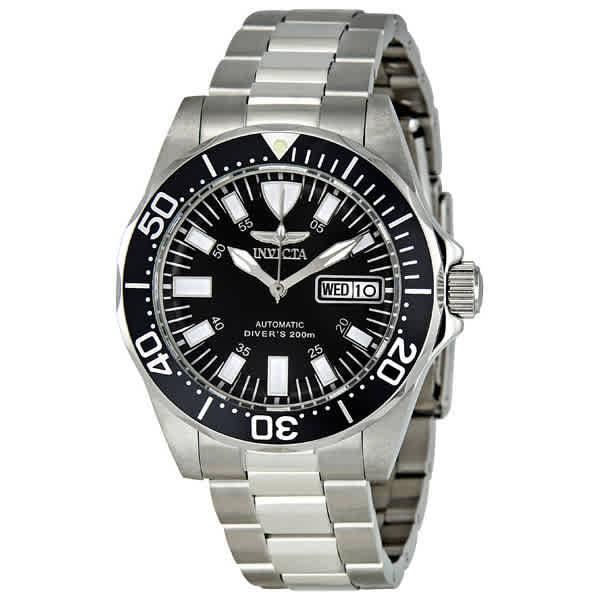 Invicta Signature Automatic Black Dial Mens Watch 7041商品第1张图片规格展示