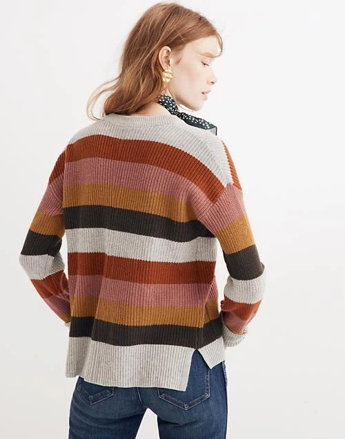 商品Madewell|彩色条纹口袋毛衣,价格¥238,第3张图片详细描述