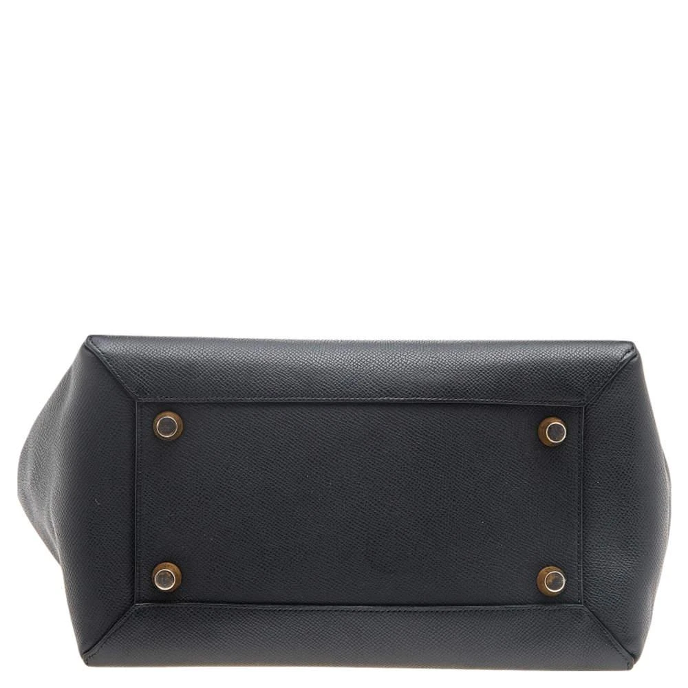 Celine Black Leather Mini  Belt Top Handle Bag 商品