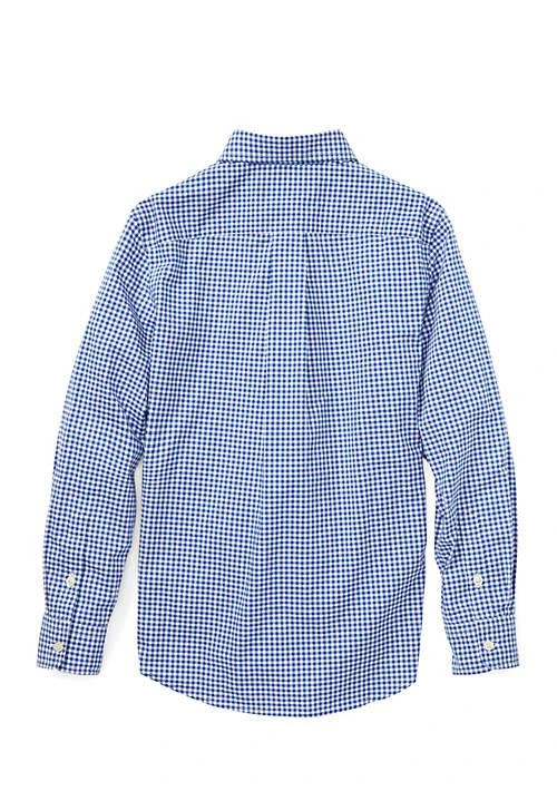 商品Ralph Lauren|Lauren Childrenswear Boys 8 20 Cotton Poplin Sport Shirt,价格¥418,第2张图片详细描述