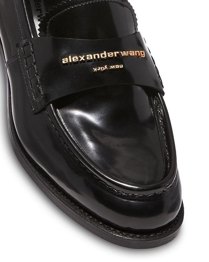 商品Alexander Wang|Women's Carter Logo Loafer Flats,价格¥3663,第7张图片详细描述