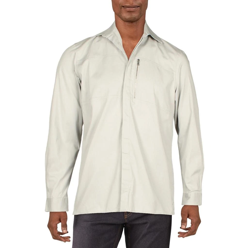 商品INC International|INC Mens Cotton Collared Button-Down Shirt,价格¥54,第3张图片详细描述