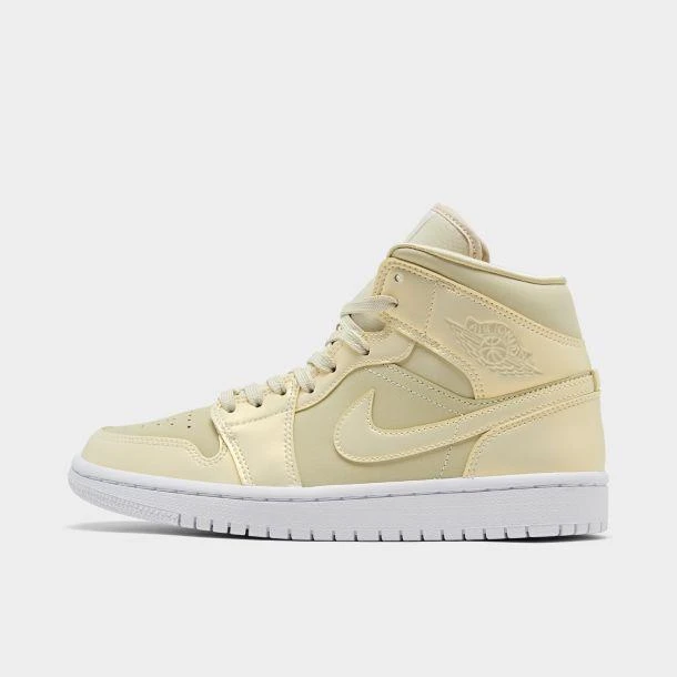 商品Jordan|Women's Air Jordan 1 Mid SE Premium Casual Shoes 鞋,价格¥893,第1张图片