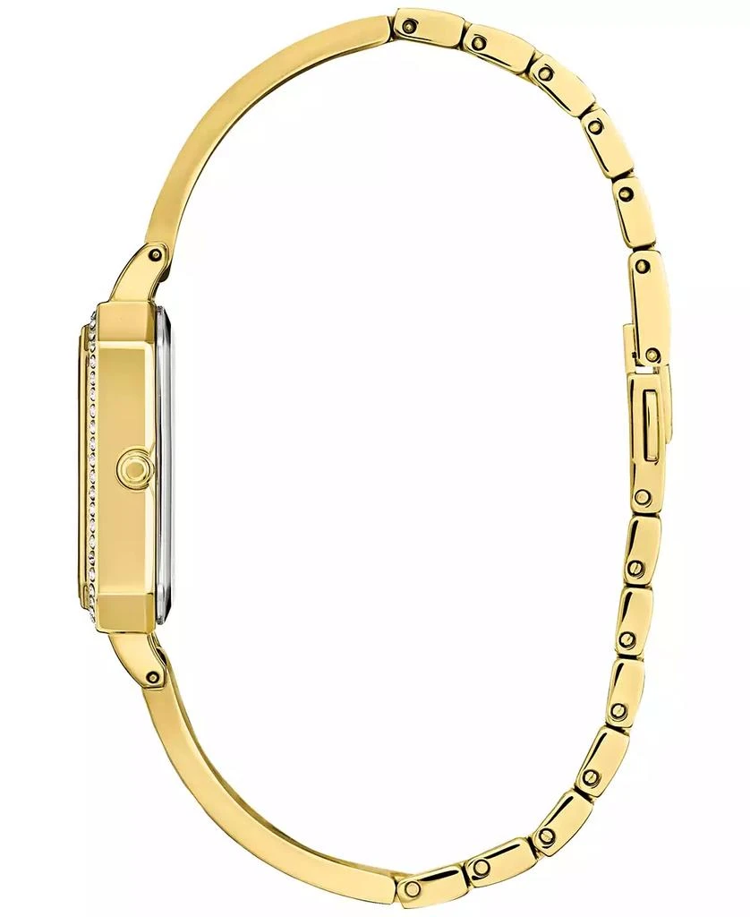 商品Citizen|Eco-Drive Women's Crystal Gold-Tone Stainless Steel Bangle Bracelet Watch 23mm,价格¥2275,第2张图片详细描述