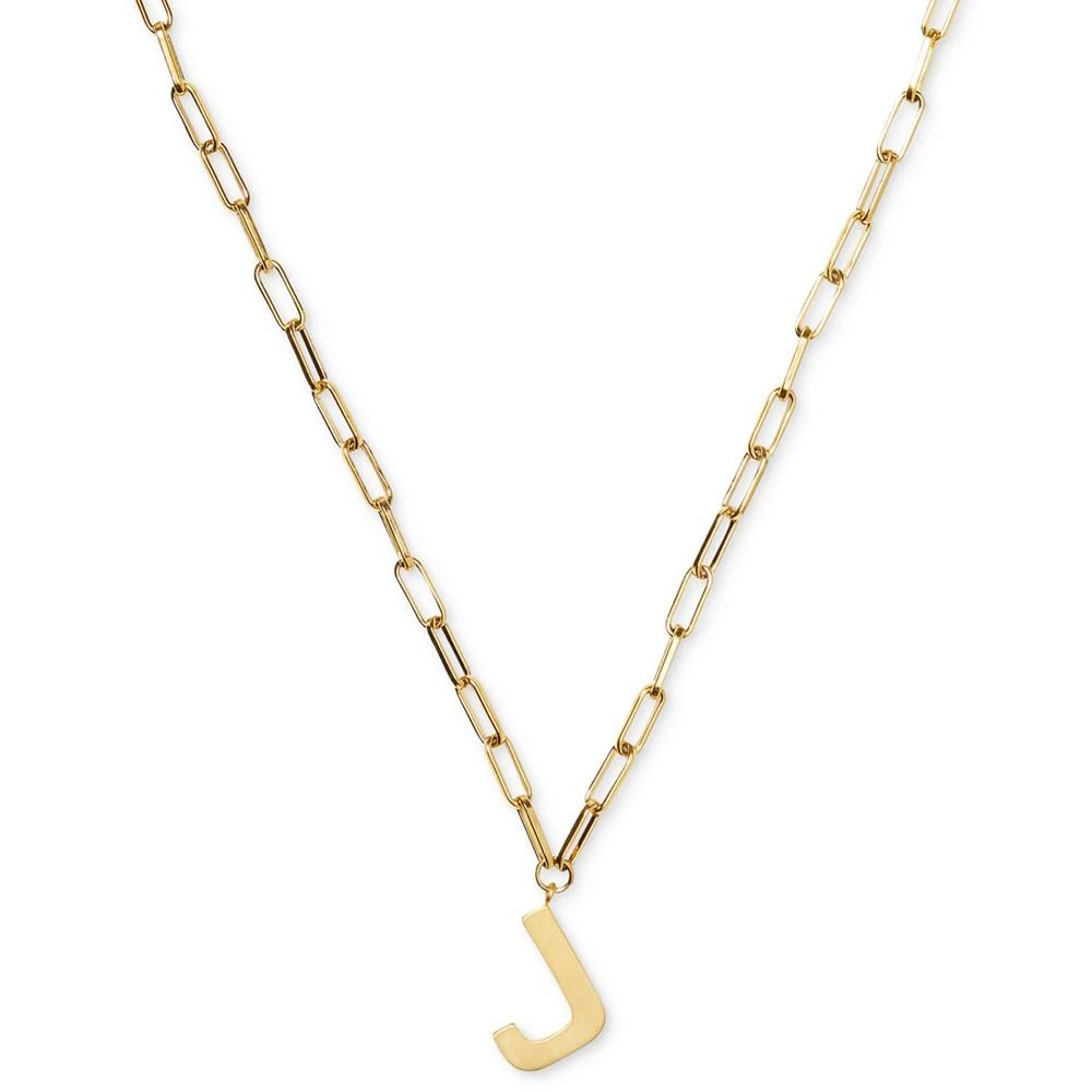 商品Kate Spade|Gold-Tone J Pendant Necklace, 17" + 3" extender,价格¥443,第1张图片