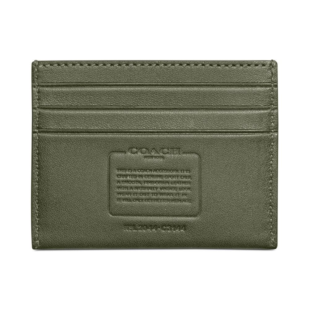 商品Coach|Men's Flat Card Case,价格¥693,第4张图片详细描述