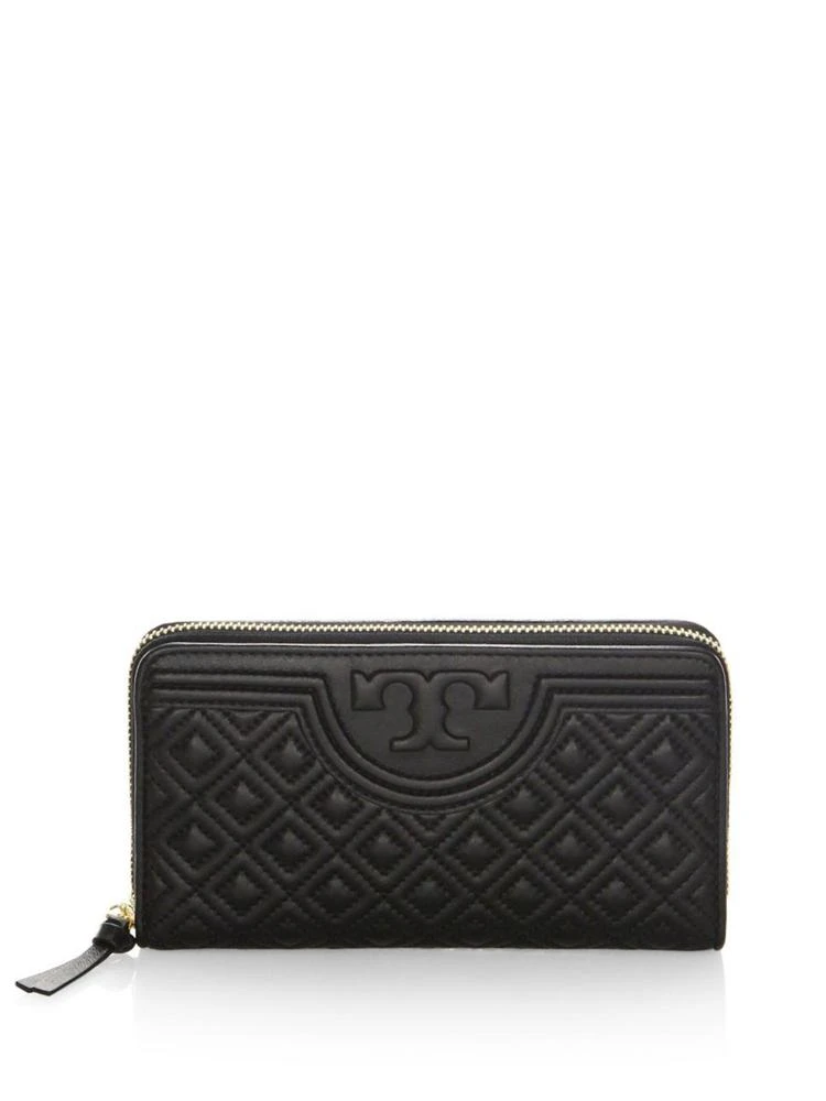 商品Tory Burch|Fleming Zip Continental Leather Wallet,价格¥1785,第1张图片