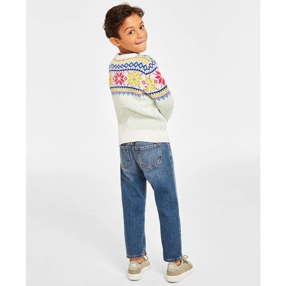 商品Charter Club|Holiday Lane Little Boys Multi-Color Fair Isle Sweater, Created for Macy's,价格¥54,第2张图片详细描述