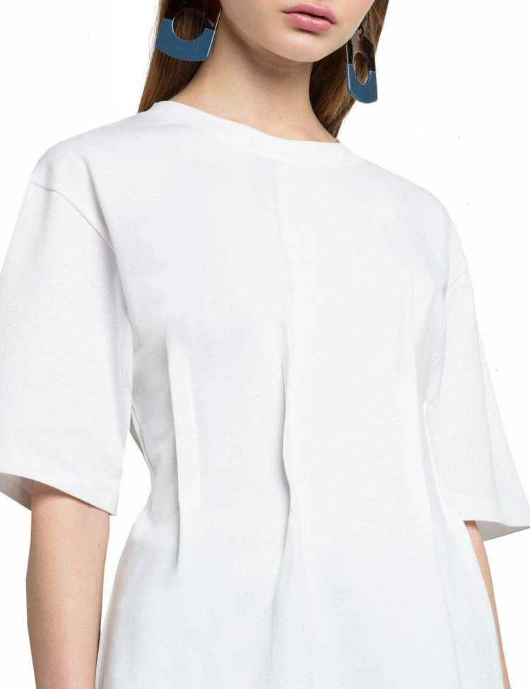 商品Pixie Market|White Pleated Waist T-Shirt,价格¥341,第3张图片详细描述
