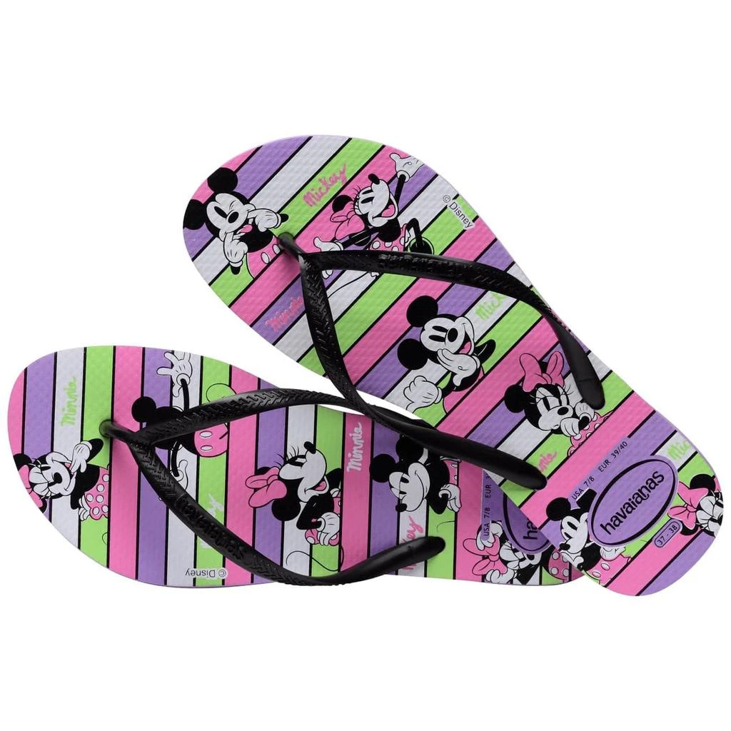 商品Havaianas|Slim Disney Flip Flop Sandal (Toddler/Little Kid/Big Kid),价格¥77,第2张图片详细描述