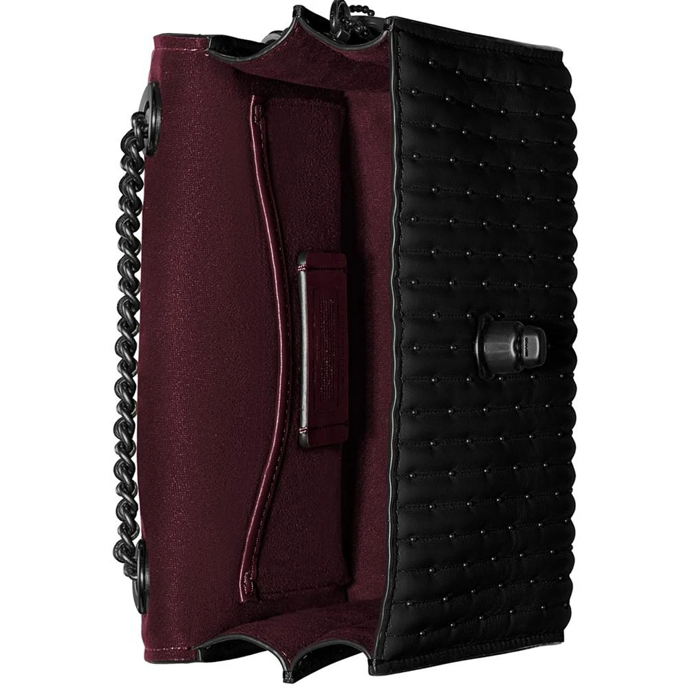 商品Coach|Quilted Parker 18 Leather Shoulder Bag,价格¥1759,第3张图片详细描述