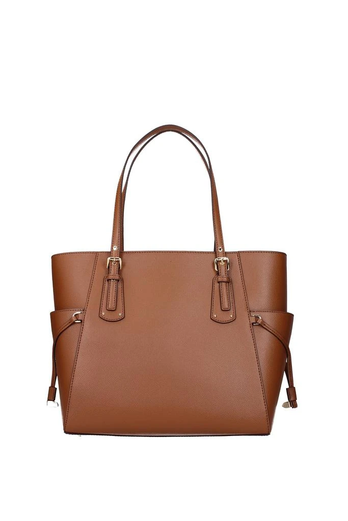 商品Michael Kors|Shoulder bags voyager ew Leather Brown Luggage,价格¥1612,第3张图片详细描述