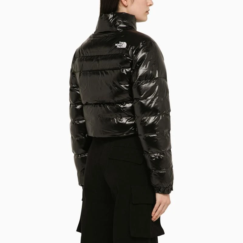 商品The North Face|Glossy black cropped nylon down jacket,价格¥2107,第3张图片详细描述