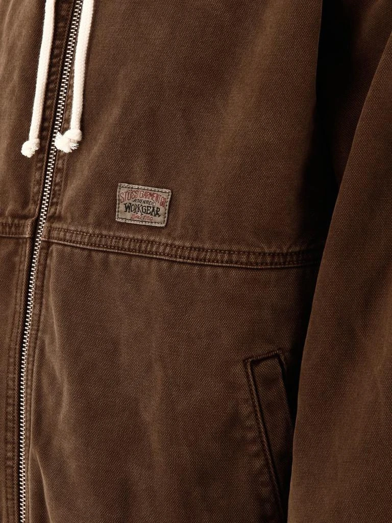 商品STUSSY|STÜSSY Work jacket in unlined canvas,价格¥1966,第4张图片详细描述