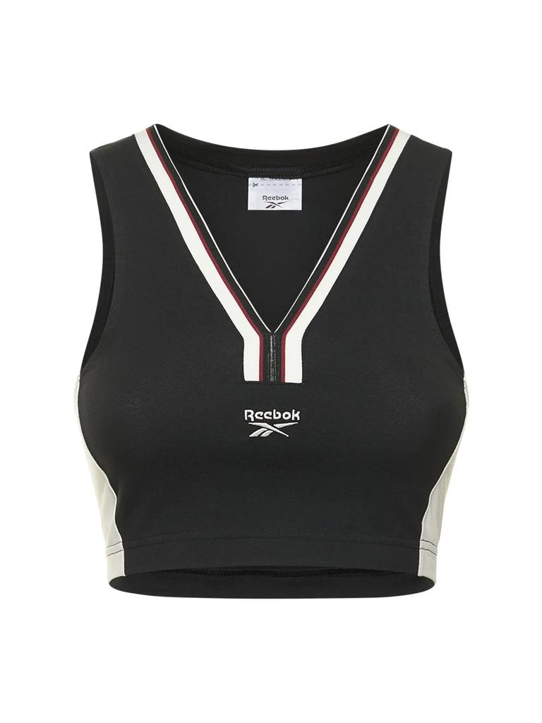 商品Reebok|V-neck Cropped Tank Top,价格¥161,第1张图片