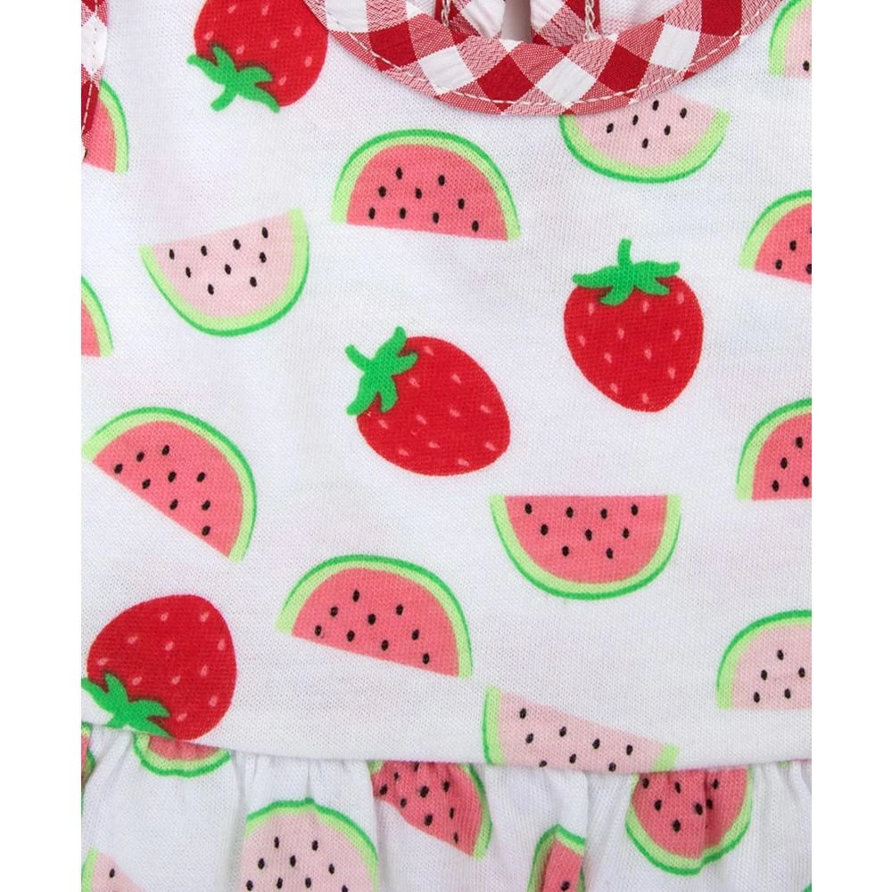 商品Baby Essentials|Baby Girls Fruit-Print Top, Bloomer and Headband, 3 Piece Set,价格¥99,第3张图片详细描述