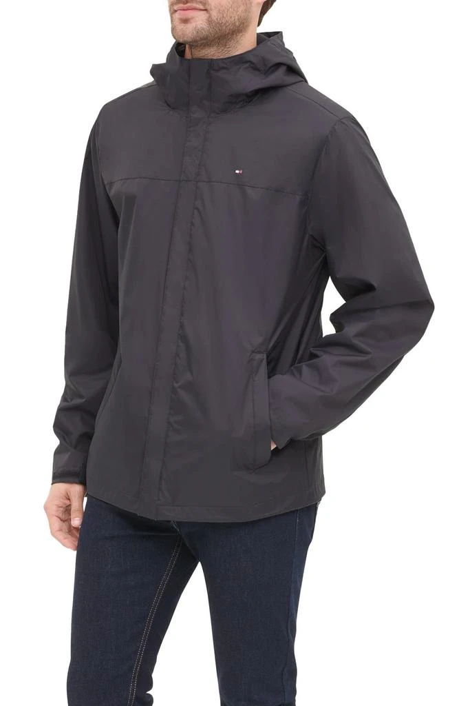 商品Tommy Hilfiger|Hooded Rain Slicker Jacket,价格¥455,第3张图片详细描述