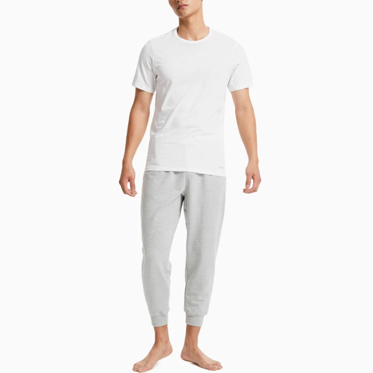 商品[国内直发] Calvin Klein|CK/ 纯色圆领短袖T恤 男款 2件装,价格¥250,第5张图片详细描述