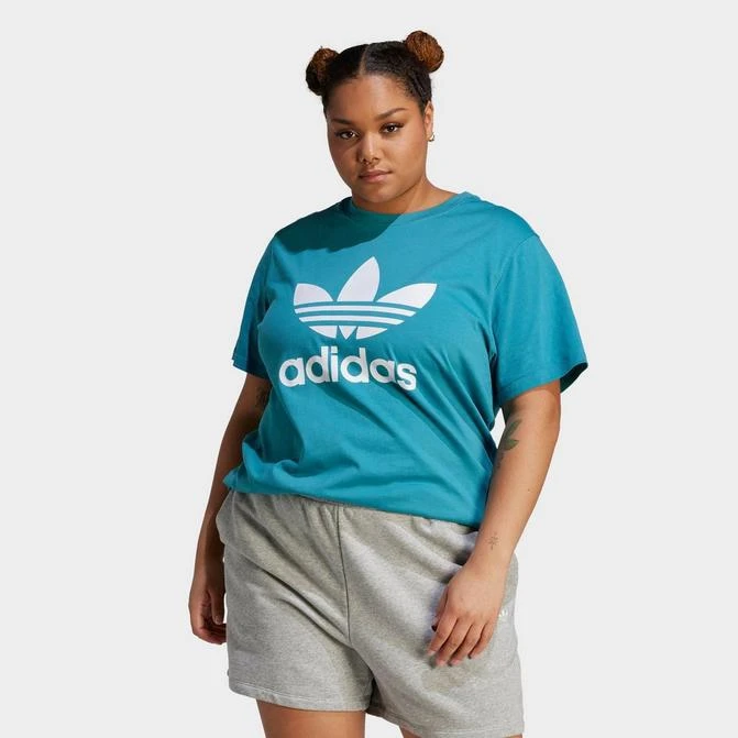 商品Adidas|Women's adidas Originals adicolor Classics Trefoil T-Shirt (Plus Size),价格¥226,第1张图片