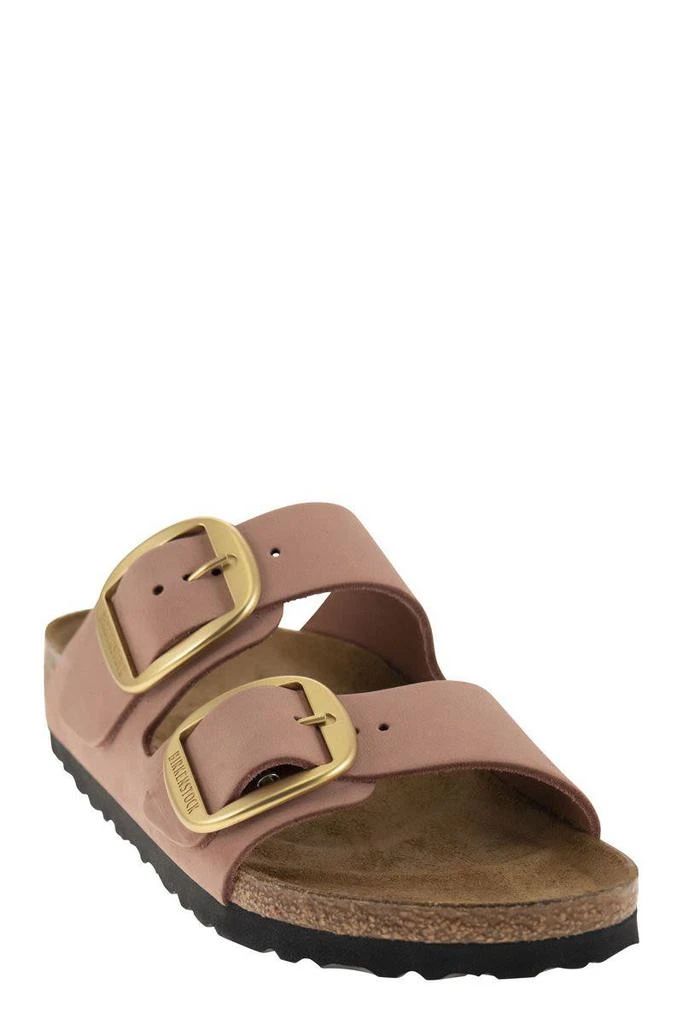商品Birkenstock|BIRKENSTOCK ARIZONA - Leather slipper with large buckle,价格¥1068,第2张图片详细描述