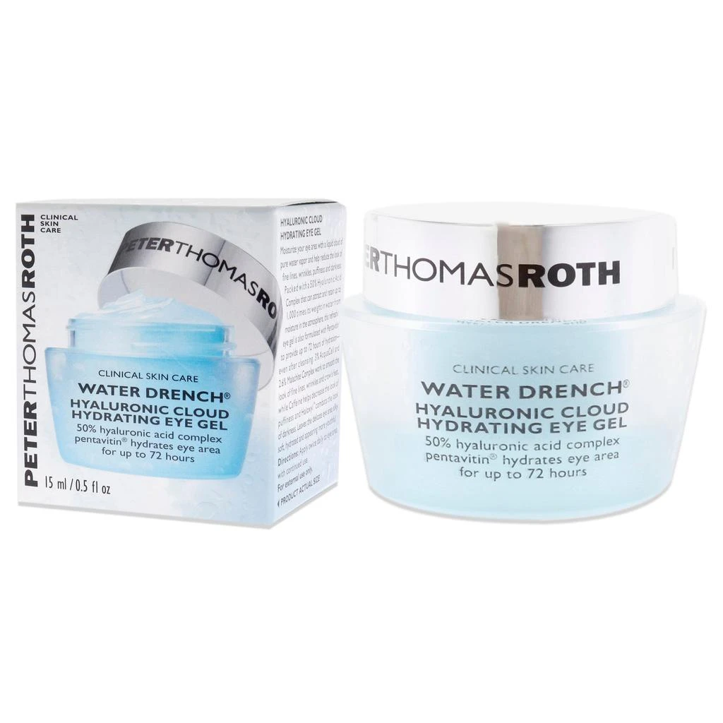 商品Peter Thomas Roth|Water Drench Hyaluronic Cloud Hydrating Eye Gel by  for Unisex - 0.5 oz Gel,价格¥313,第4张图片详细描述