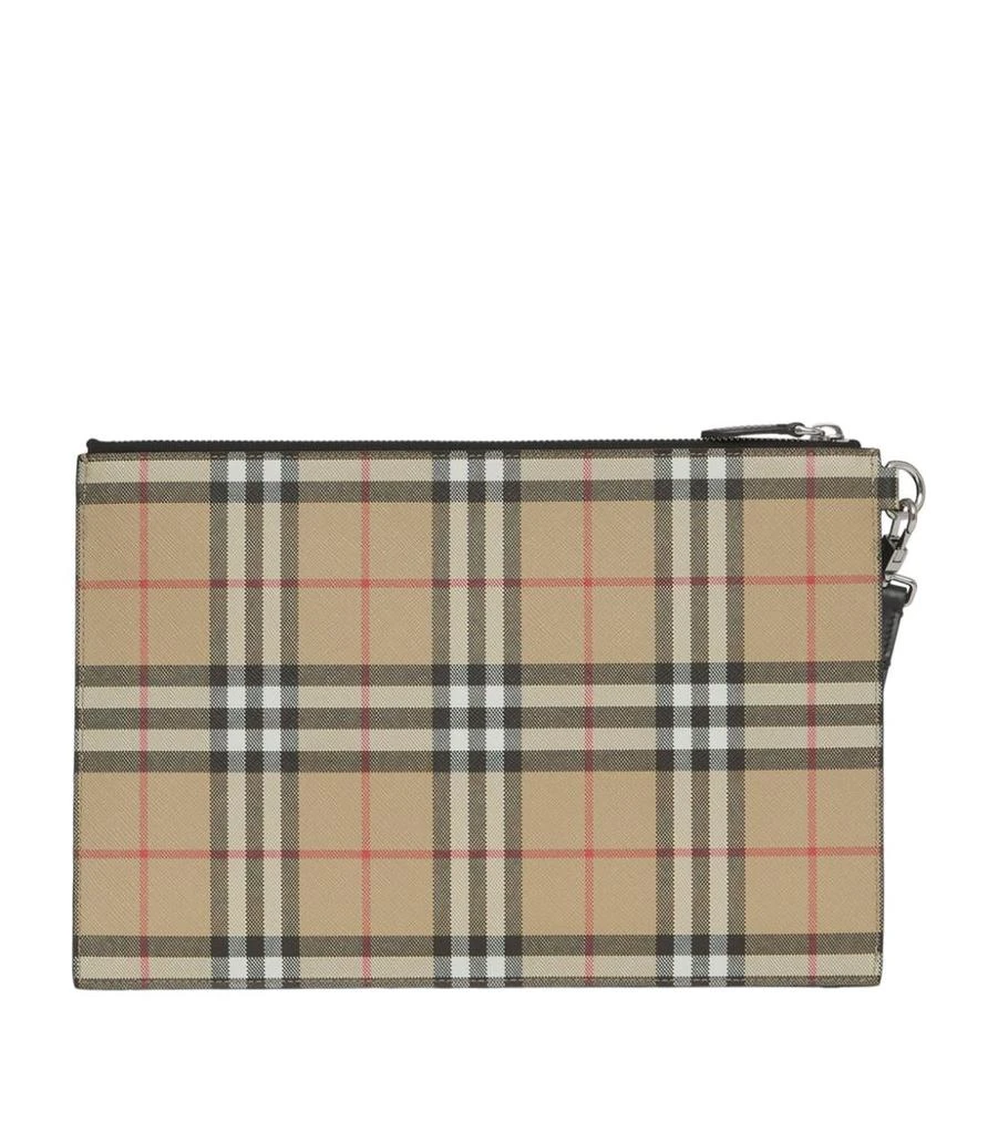 商品Burberry|Vintage Check Pouch,价格¥5699,第3张图片详细描述
