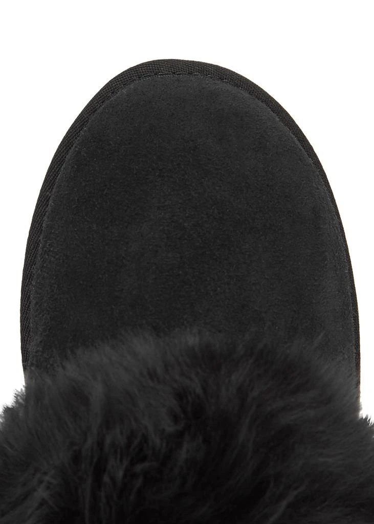 商品UGG|Scruff Sis shearling-trimmed suede slippers,价格¥878,第4张图片详细描述