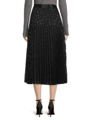 商品Max Studio|Pattern Accordion Pleated Skirt,价格¥150,第2张图片详细描述