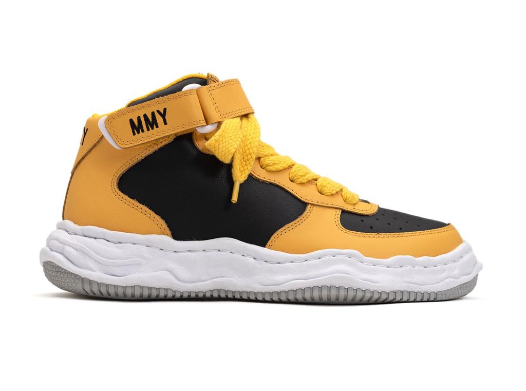 MAISON MIHARA YASUHIRO | MAISON MIHARA YASUHIRO WAYNE LEATHER HIGH TOP SNEAKERS 1793.58元 商品图片
