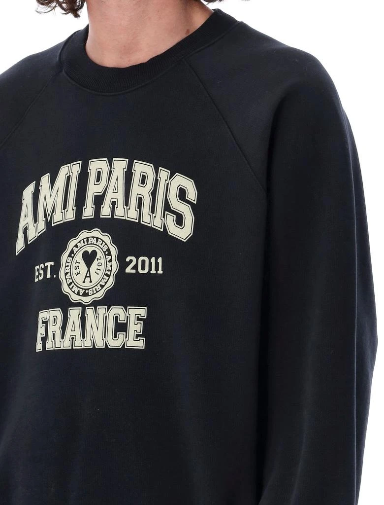 AMI Logo Printed Crewneck Sweatshirt 商品