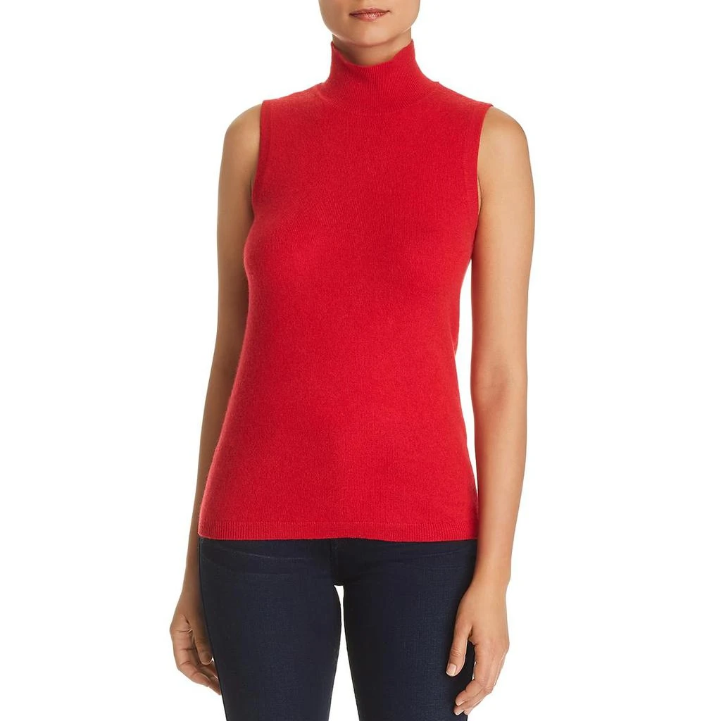 商品Private Label|Private Label Womens Cashmere Sleeveless Turtleneck Sweater,价格¥236,第1张图片