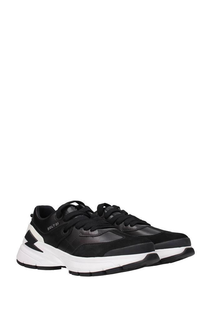 商品Neil Barrett|Sneakers Leather Black,价格¥1627,第4张图片详细描述