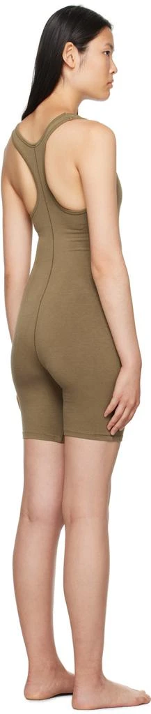 商品SKIMS|Khaki Outdoor Mid Thigh Onesie Jumpsuit,价格¥567,第3张图片详细描述
