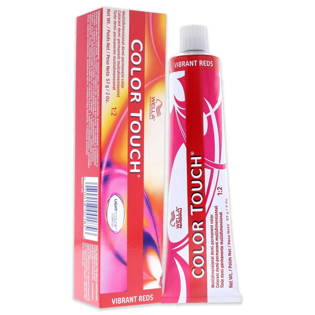 商品Wella|Color Touch Demi-Permanent Color - 4 5 Medium Brown-Red-Violet For Unisex 2 oz Hair Color,价格¥118,第3张图片详细描述