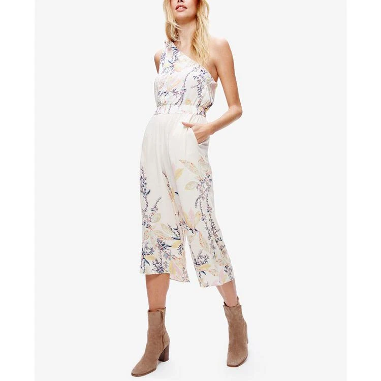 商品Free People|Floral-Print Off-the-Shoulder Jumpsuit,价格¥337,第1张图片