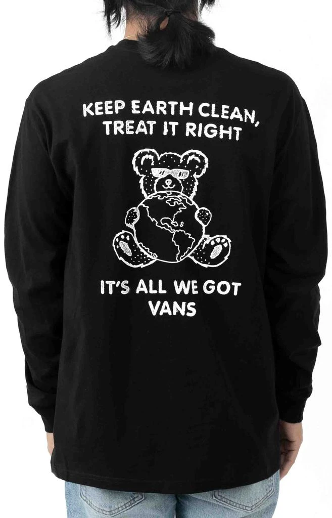 商品Vans|Vans World Code L/S Shirt - Black,价格¥74,第3张图片详细描述