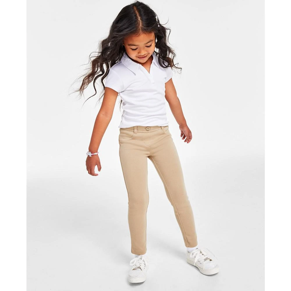 商品Nautica|Little Girls Uniform Knit Jeggings,价格¥217,第3张图片详细描述