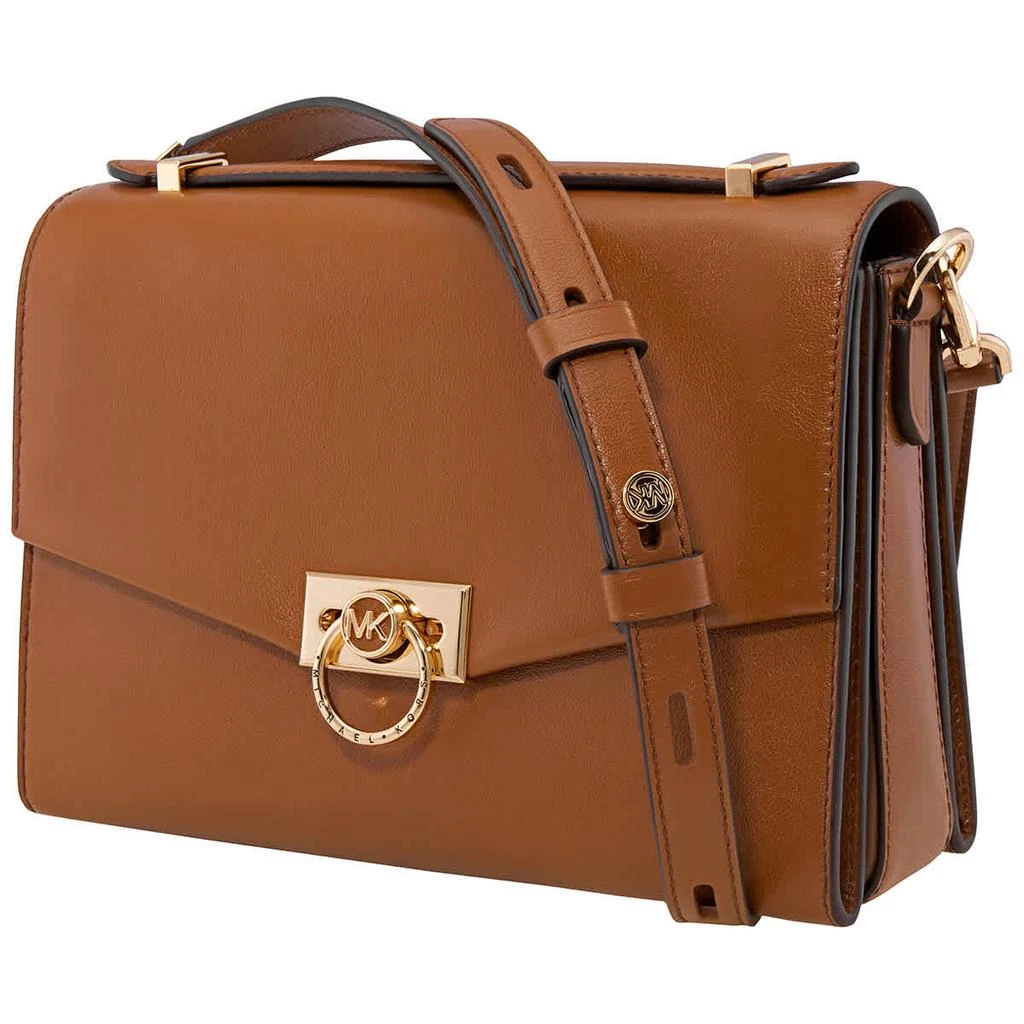 商品Michael Kors|Brown Ladies Hendrix Leather Messenger Bag,价格¥1784,第1张图片