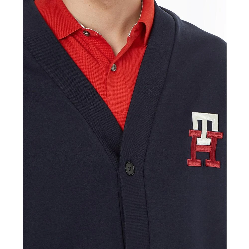 商品Tommy Hilfiger|Men's Essential Monogram Cardigan Sweater,价格¥445,第3张图片详细描述