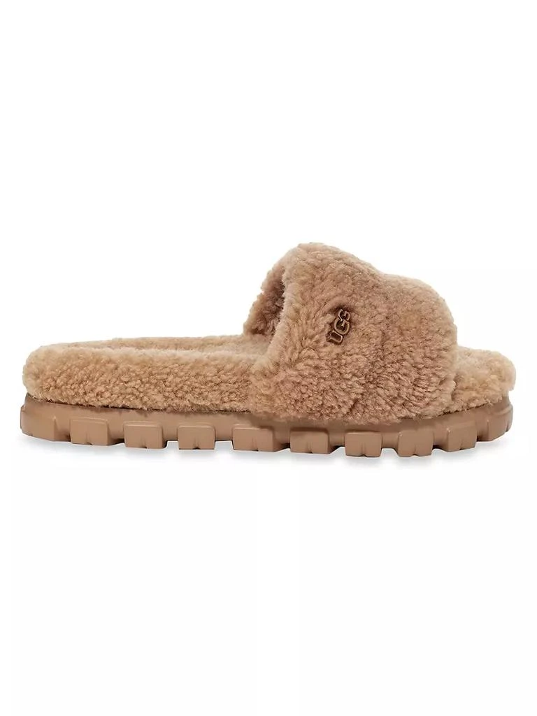 商品UGG|Cozetta Dyed Curly Shearling Slide Sandals,价格¥738,第1张图片