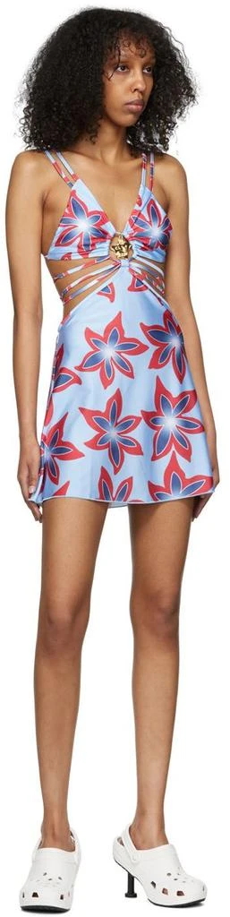 商品CHOPOVA LOWENA|SSENSE Exclusive Blue Gravity Mini Dress,价格¥1984,第4张图片详细描述