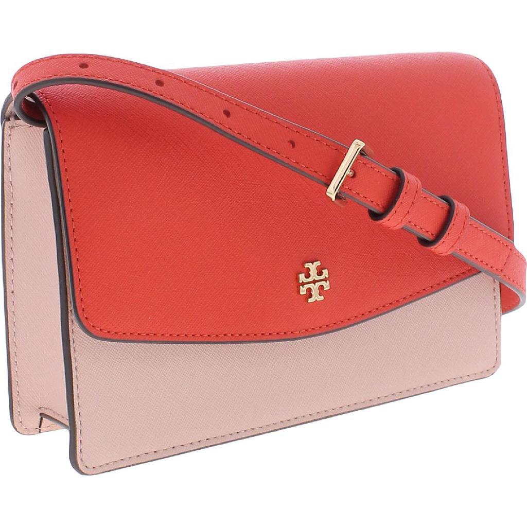 商品Tory Burch|Tory Burch Womens Emerson Leather Shoulder Clutch Handbag,价格¥1443,第4张图片详细描述