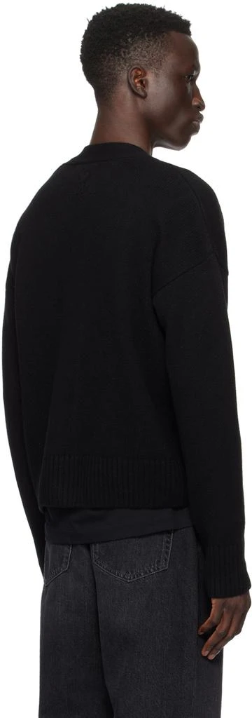 商品AMI|Black Cropped Cardigan,价格¥2219,第3张图片详细描述